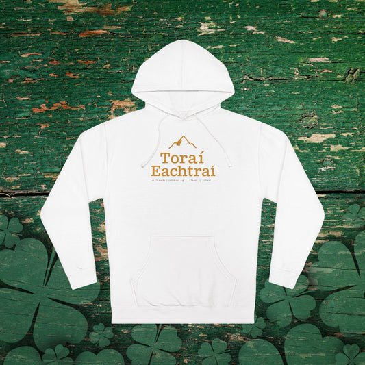 Toraí Eachtraí Trailblazer Hoodie – Chase Your Gaeilge Adventure!