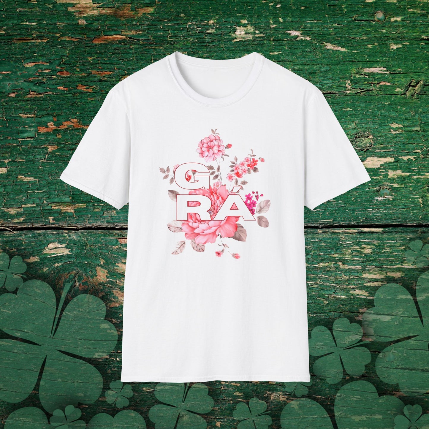 💖 grá – It’s Irish for Love 💖 Cotton Tee Shirt