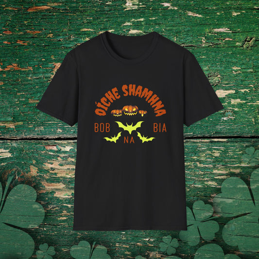 Oíche Shamhna – Bob nó Bia | Irish Halloween T-Shirt
