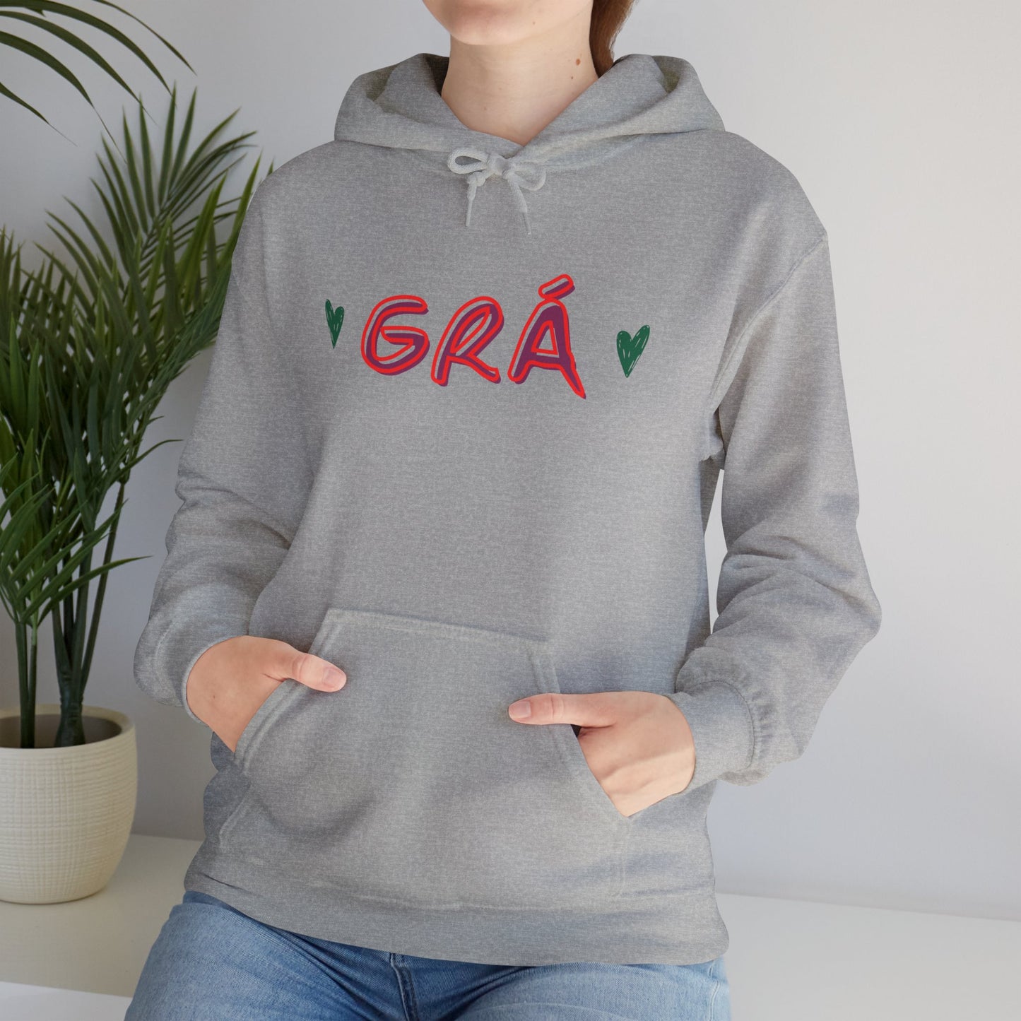 GRÁ (That's Irish for Love) Unisex Hooded Sweatshirt