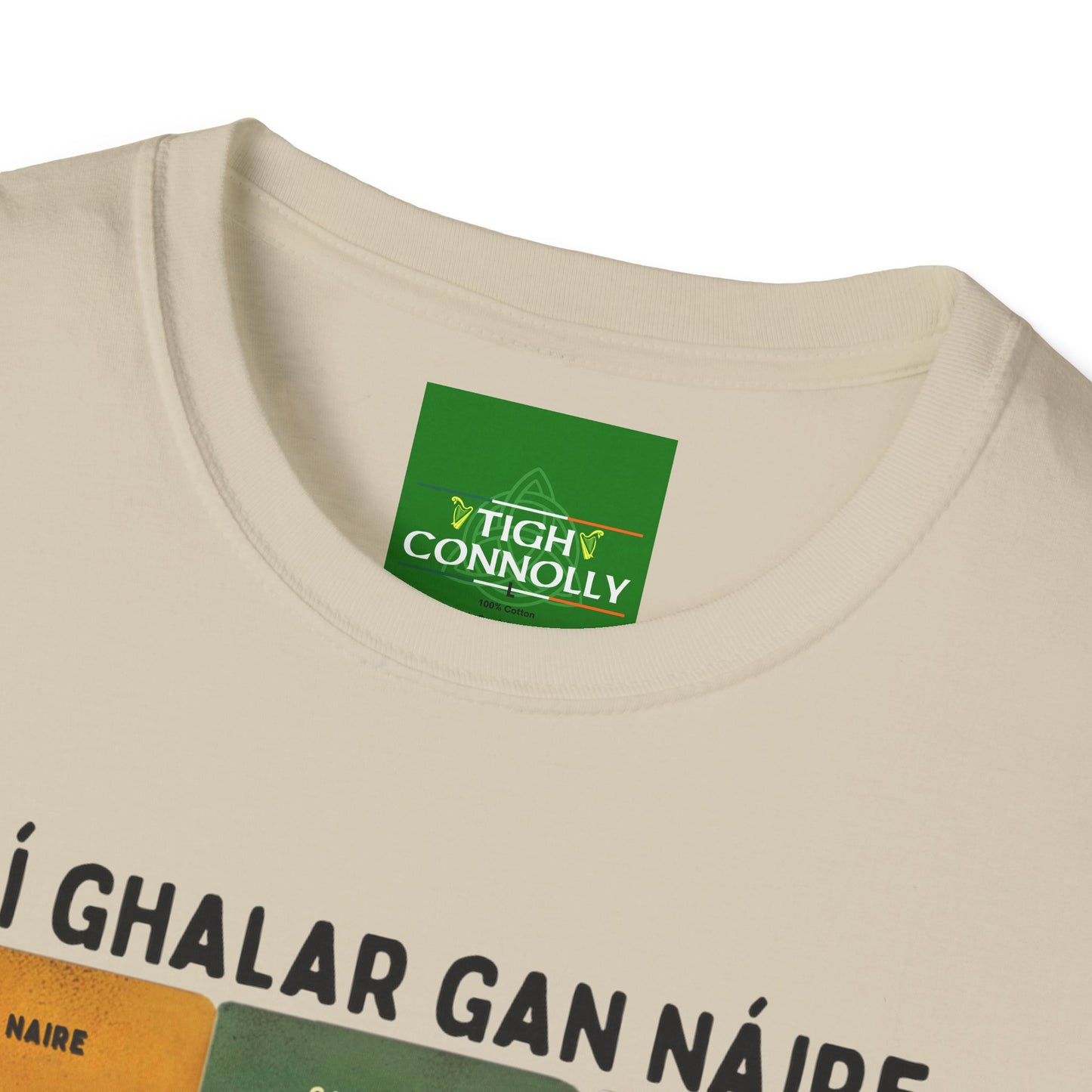 Trí Ghalar Gan Náire T-Shirt Design (Love, Itch and Thirst)