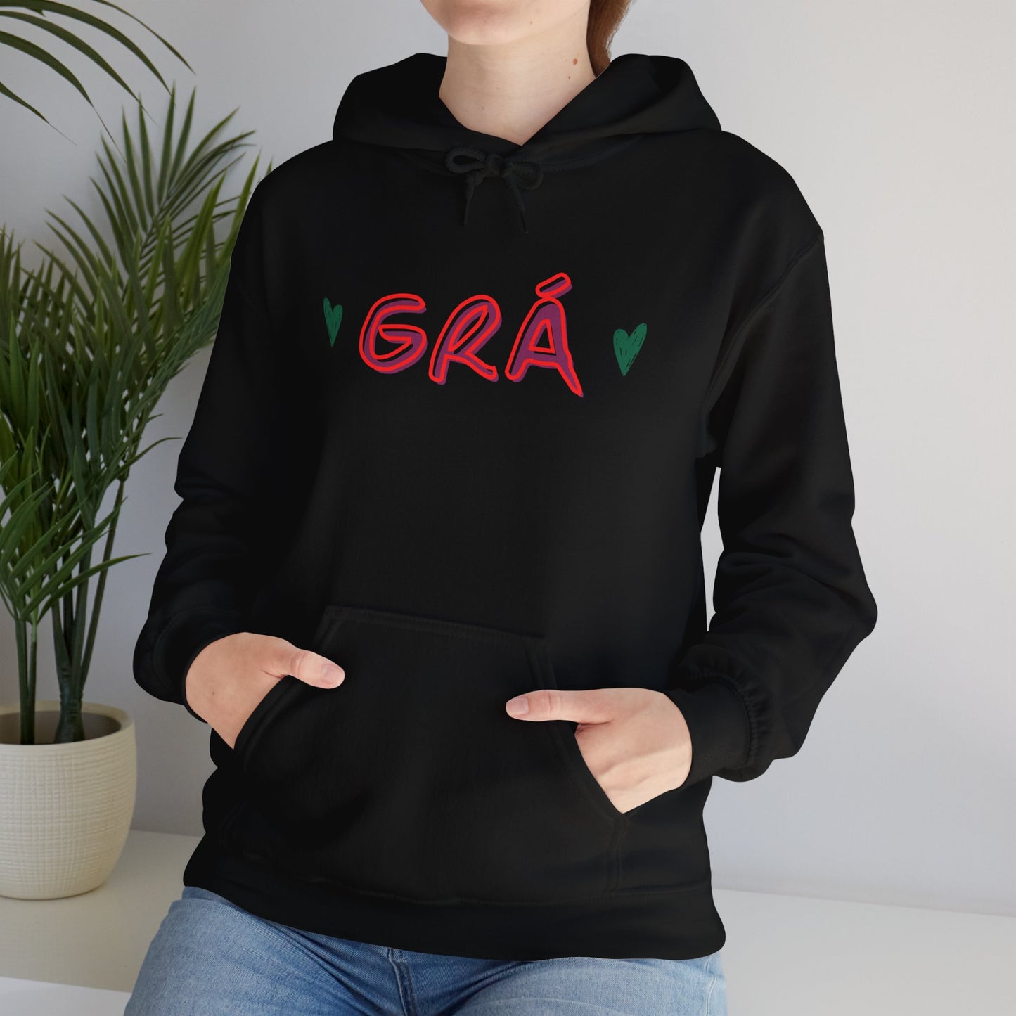 GRÁ (That's Irish for Love) Unisex Hooded Sweatshirt